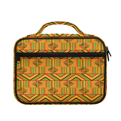 Bonwire Kente Pattern Print Briefcase Bible Bag