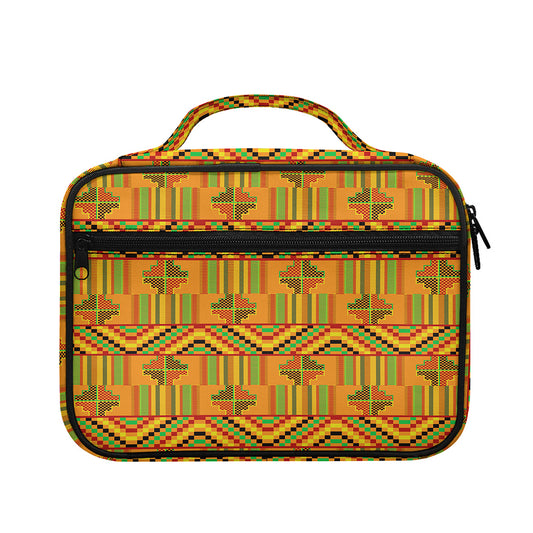 Bonwire Kente Pattern Print Briefcase Bible Bag