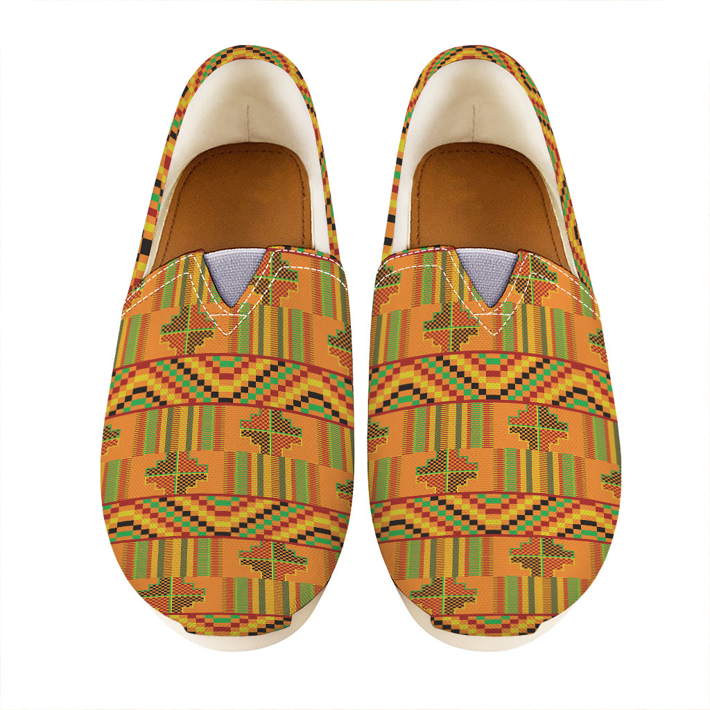 Bonwire Kente Pattern Print Casual Shoes