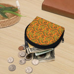 Bonwire Kente Pattern Print Coin Purse