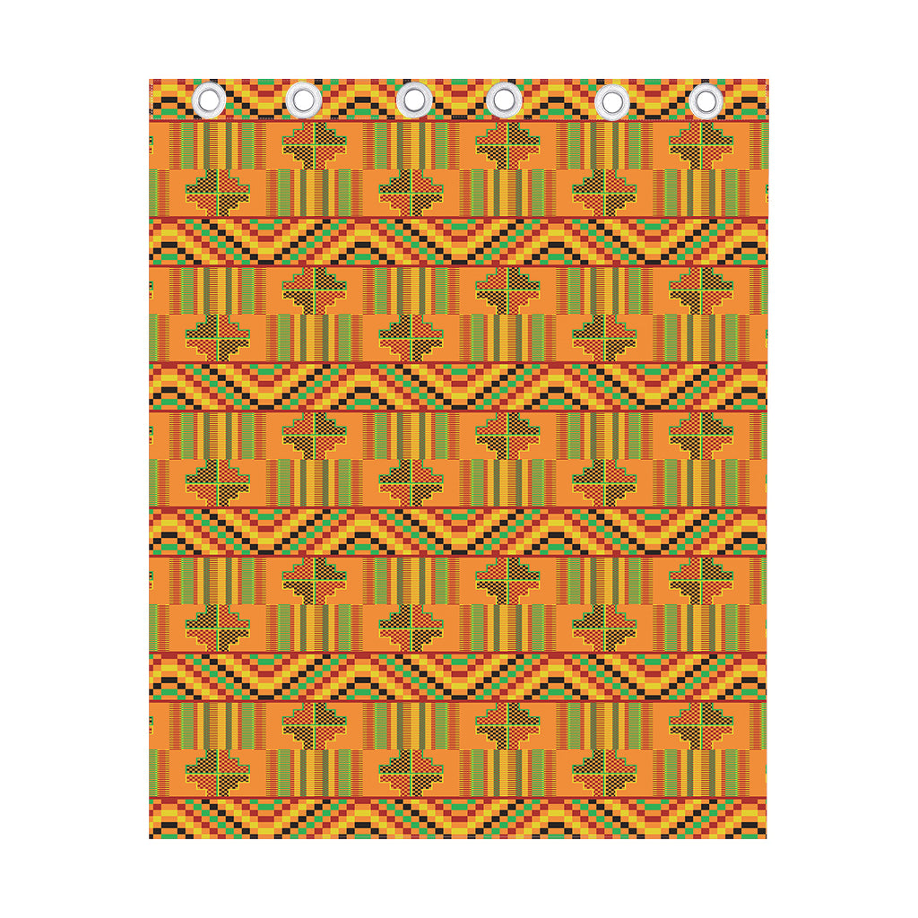 Bonwire Kente Pattern Print Curtain