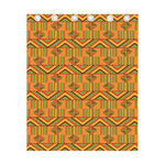 Bonwire Kente Pattern Print Curtain