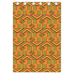 Bonwire Kente Pattern Print Curtain