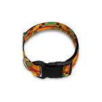 Bonwire Kente Pattern Print Dog Collar