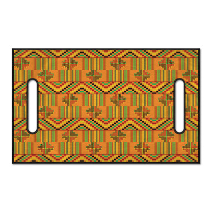 Bonwire Kente Pattern Print Golf Cart Seat Cover