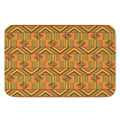 Bonwire Kente Pattern Print Indoor Door Mat