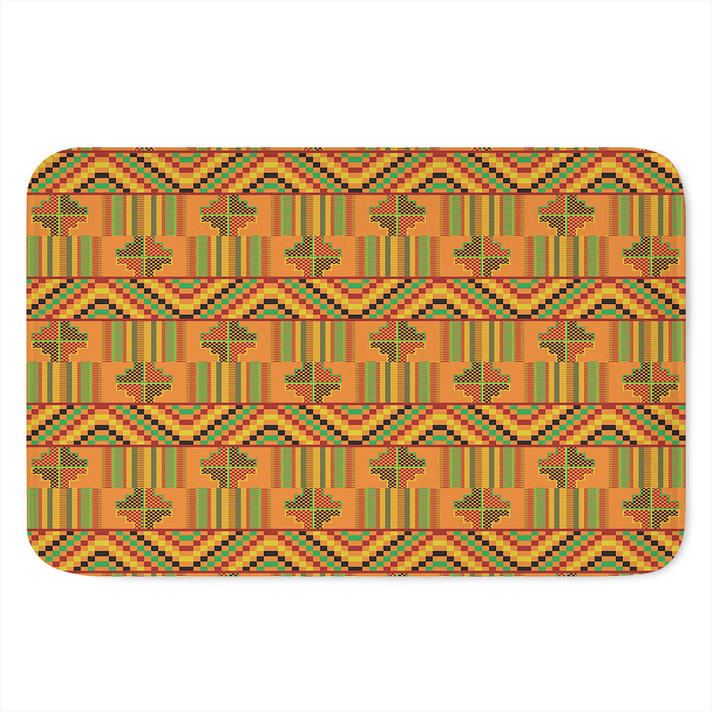 Bonwire Kente Pattern Print Indoor Door Mat