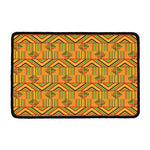 Bonwire Kente Pattern Print Kitchen Mat