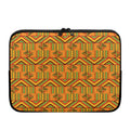 Bonwire Kente Pattern Print Laptop Sleeve