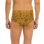 Bonwire Kente Pattern Print Men's Briefs