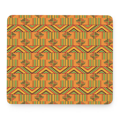 Bonwire Kente Pattern Print Mouse Pad