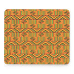 Bonwire Kente Pattern Print Mouse Pad