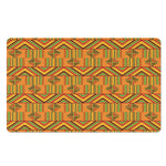Bonwire Kente Pattern Print Polyester Doormat