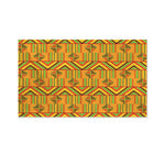 Bonwire Kente Pattern Print Polyester Flag