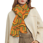 Bonwire Kente Pattern Print Scarf