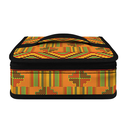Bonwire Kente Pattern Print Small Lunch Bag