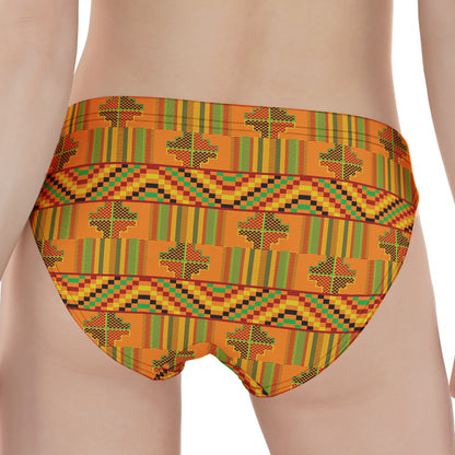 Bonwire Kente Pattern Print Women's Panties