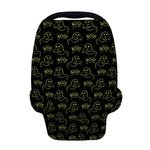 Boo Ghost Pattern Print Baby Seat Cover
