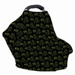 Boo Ghost Pattern Print Baby Seat Cover