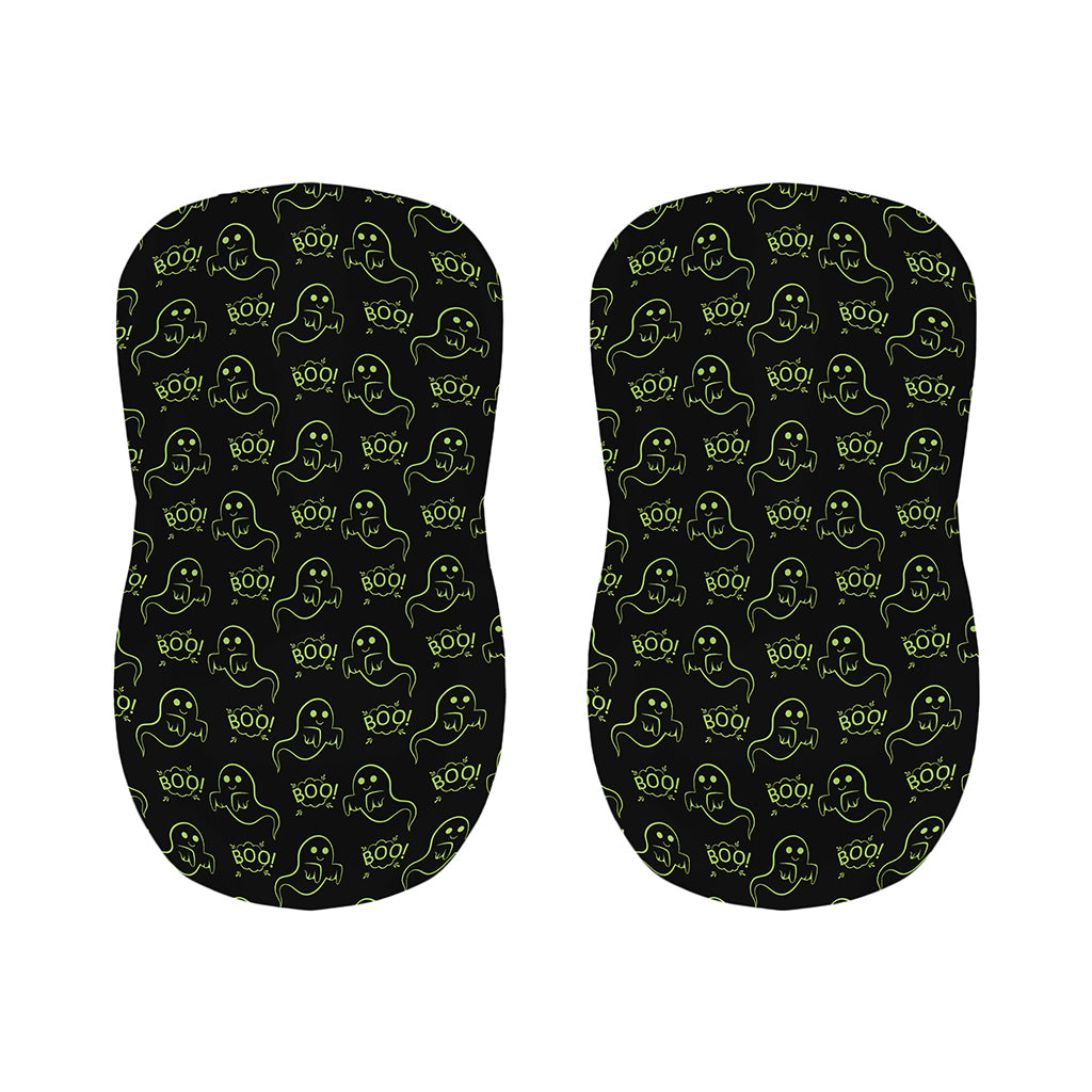 Boo Ghost Pattern Print Bar Stool Covers