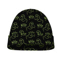 Boo Ghost Pattern Print Beanie