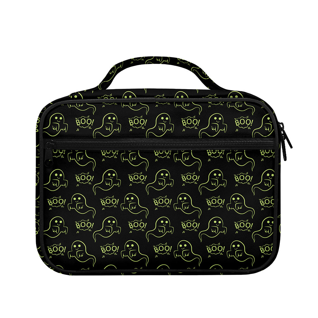 Boo Ghost Pattern Print Briefcase Bible Bag
