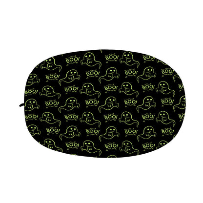 Boo Ghost Pattern Print Car Side Mirror Covers