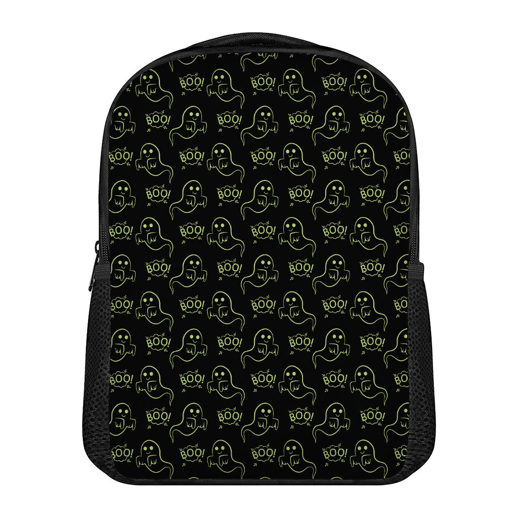 Boo Ghost Pattern Print Casual Backpack