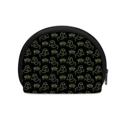 Boo Ghost Pattern Print Coin Purse