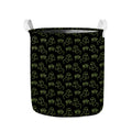 Boo Ghost Pattern Print Collapsible Laundry Basket