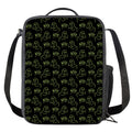 Boo Ghost Pattern Print Crossbody Lunch Bag