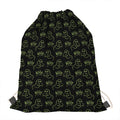 Boo Ghost Pattern Print Drawstring Bag