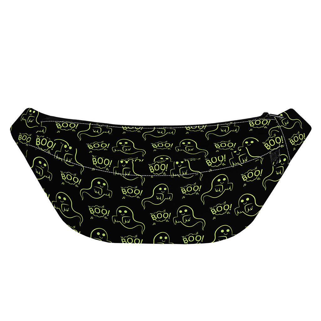 Boo Ghost Pattern Print Fanny Pack