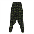 Boo Ghost Pattern Print Hammer Pants