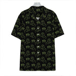 Boo Ghost Pattern Print Hawaiian Shirt