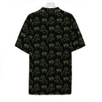 Boo Ghost Pattern Print Hawaiian Shirt