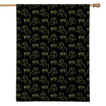 Boo Ghost Pattern Print House Flag