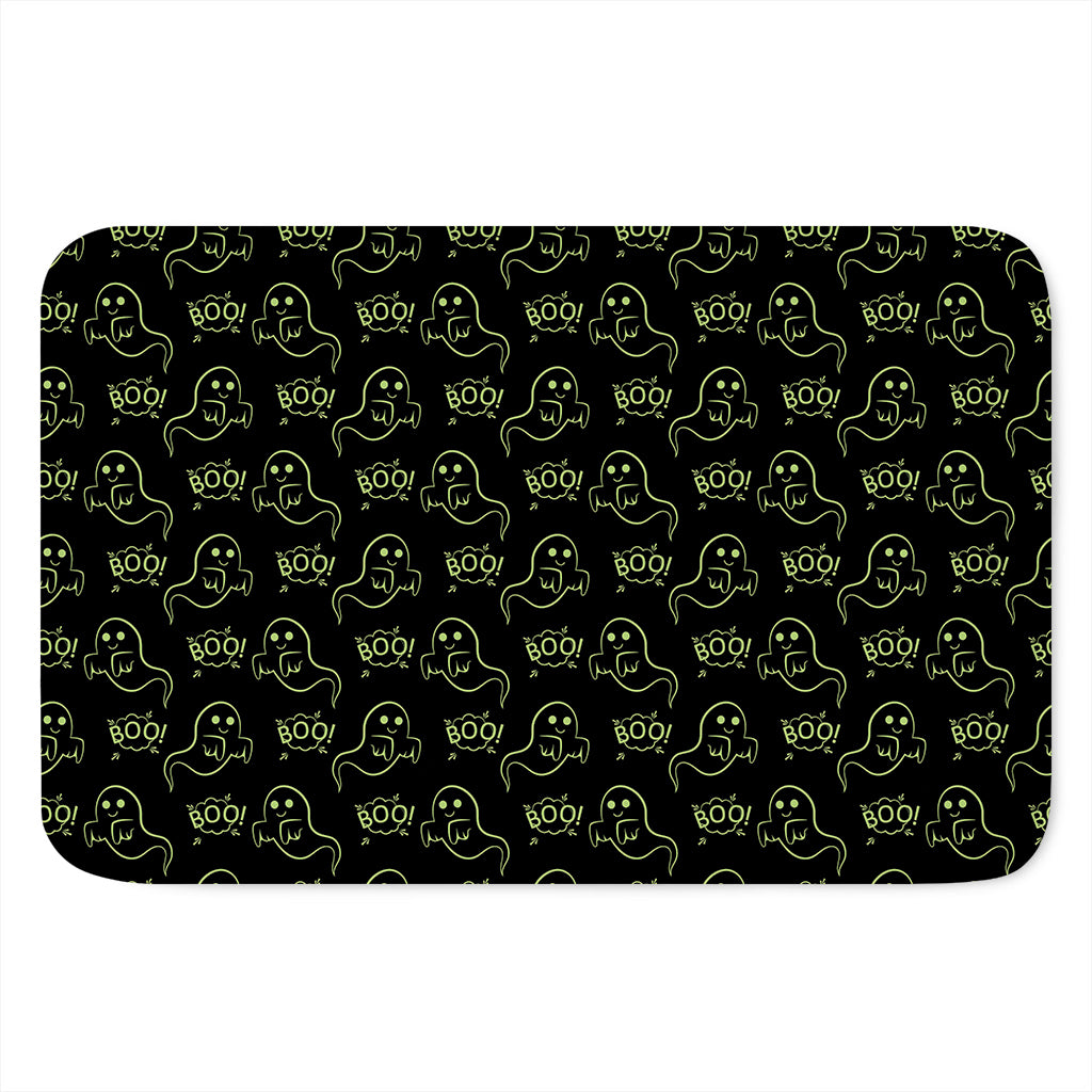 Boo Ghost Pattern Print Indoor Door Mat