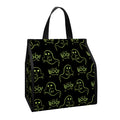 Boo Ghost Pattern Print Insulated Lunch Tote