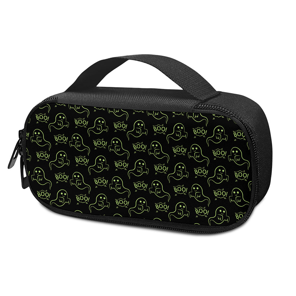 Boo Ghost Pattern Print Insulin Cooler Travel Case