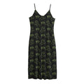 Boo Ghost Pattern Print Jersey Midi Cami Dress