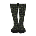 Boo Ghost Pattern Print Long Socks
