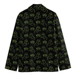 Boo Ghost Pattern Print Men's Blazer