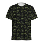 Boo Ghost Pattern Print Men's Sports T-Shirt