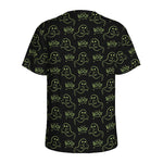 Boo Ghost Pattern Print Men's Sports T-Shirt
