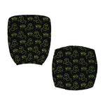 Boo Ghost Pattern Print Office Chair Cover