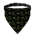 Boo Ghost Pattern Print Over The Collar Dog Bandana