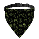 Boo Ghost Pattern Print Over The Collar Dog Bandana