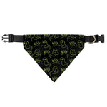 Boo Ghost Pattern Print Over The Collar Dog Bandana
