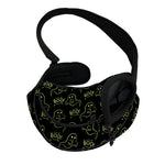 Boo Ghost Pattern Print Pet Sling Carrier